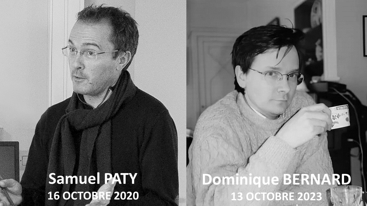 Octobre Homage Samuel Paty Et Dominique Bernard Lyc E