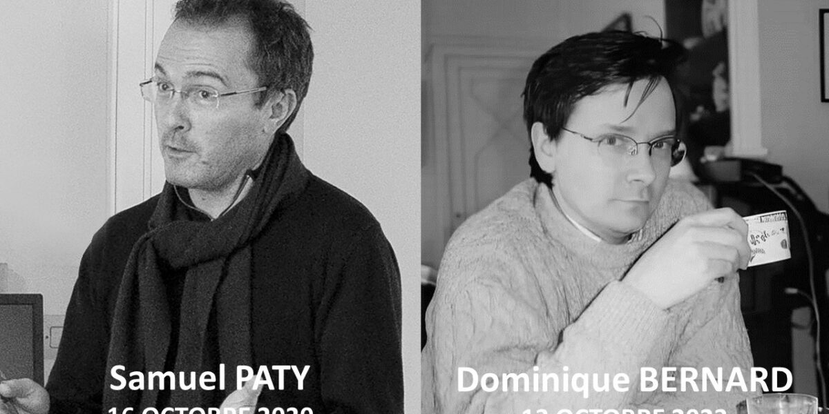 16 octobre 2023 : Hommage à Samuel Paty et Dominique Bernard